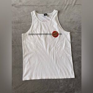 SANTA CRUZ Men's Tank Top Classic Dot Skate Tank Top